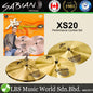 [Clearance] Sabian XS20 Performance Set Cymbals with 14" Hihat, 16" Crash and 20" Ride