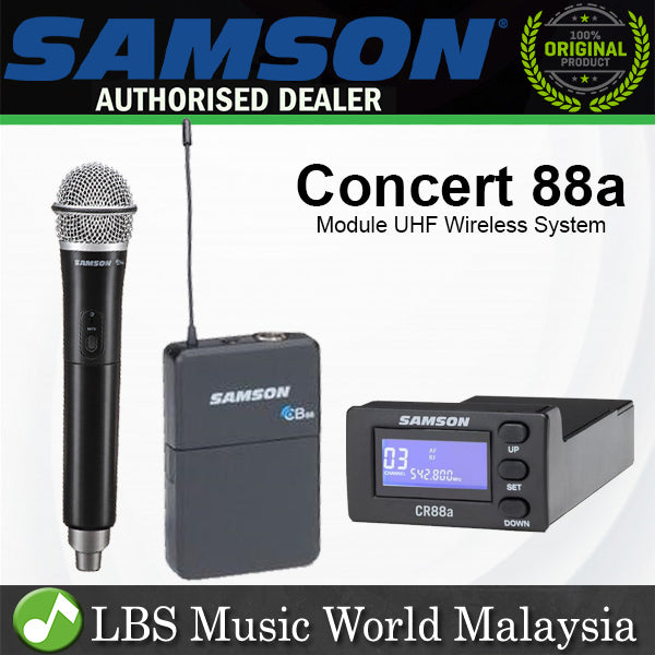 Samson Concert 88a Module UHF Wireless System for XP310w or XP312w PA System (Concert88aModule)