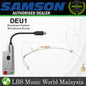 Samson DEU1 Broadcast Headset Microphone with USB Audio Mic Adapter
