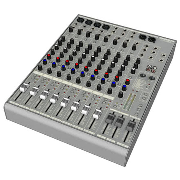 [Discontinued] Samson MDR1248 12 Channel 4 Mic Line in Audio Mixer with Internal Effect (MDR 1248)