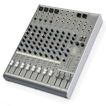 [Discontinued] Samson MDR1248 12 Channel 4 Mic Line in Audio Mixer with Internal Effect (MDR 1248)