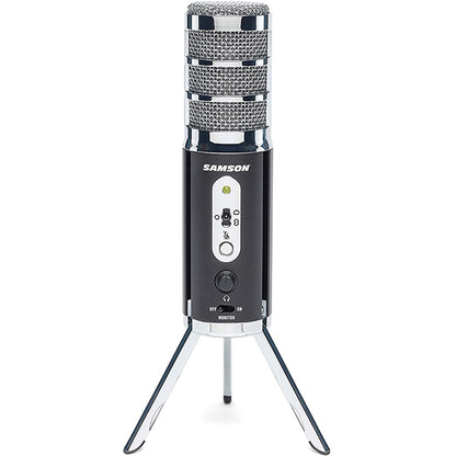 Samson Web Conference Bundle with SR350 Over Ear Headphone and Satellite USB Microphone with Mic Stand (SR-350)