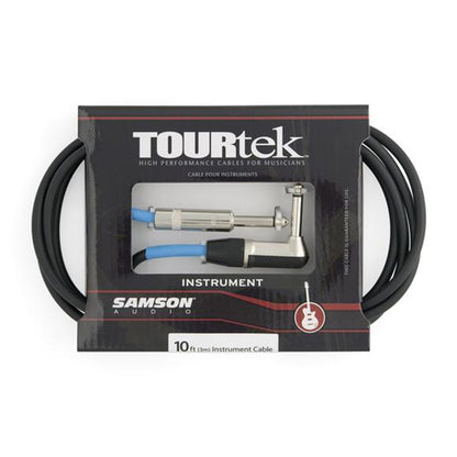 Samson TIL20 Tourtek 6 Meter L Mono Plug Guitar Keyboard Bass Instrument Cable (TIL 20)