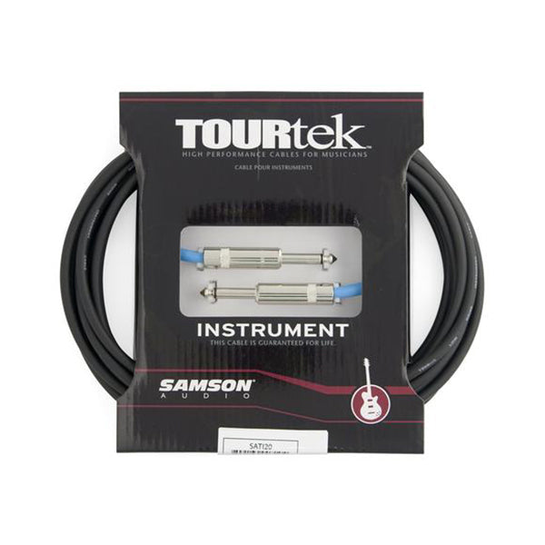 Samson TI6 Tourtek 1.8 Meter Mono Plug Guitar Keyboard Bass Instrument Cable (TI 6)