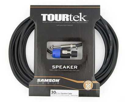 Samson TST30 Tourtek 9 Metre Speakon To Mono Speaker Cable (TST 30)