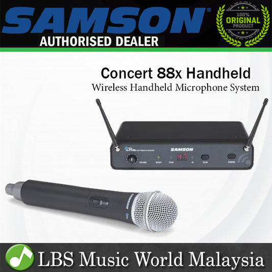 Samson Concert 88x Handheld Wireless System With CL6 (Concert 88 x)