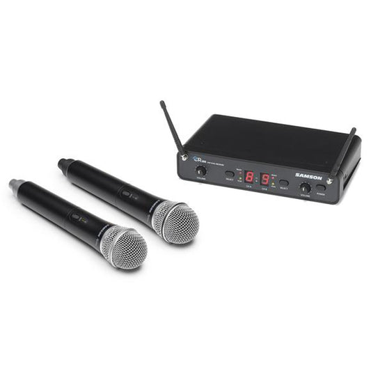 Samson Concert 288 Handheld Dual Channel UHF Wireless System with Q6 Microphone (CR 288)