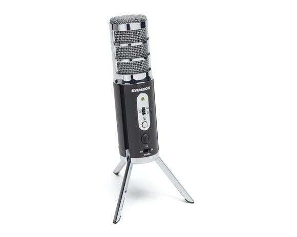 Samson Satellite Desktop USB iOS Broadcast Condenser Microphone and Foldable Desktop Base (Satellite)