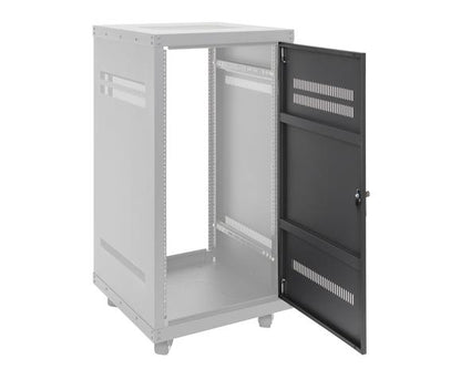 [Discontinued] Samson SRK Pro Metal Front Rear Equipment Rack Door 8U (SRK 8U) *Call for Status Check