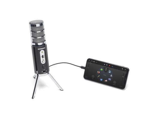 Samson Satellite Desktop USB iOS Broadcast Condenser Microphone and Foldable Desktop Base (Satellite)