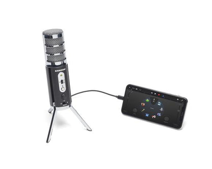 Samson Satellite Desktop USB iOS Broadcast Condenser Microphone and Foldable Desktop Base (Satellite)
