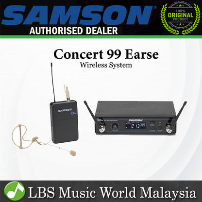Samson Concert 99 Earset Frequency Agile UHF Wireless System (Concert99Earset)  *Call for Status Check