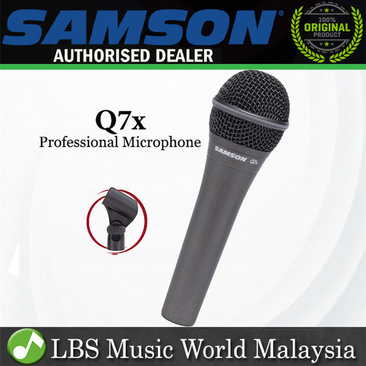 Samson Q7x Professional Dynamic Vocal Microphone (Q 7x)