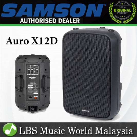 Samson Auro X12D 1000W 12" Active Loudspeaker Power Speaker (Auro X12) *Call for Status Check