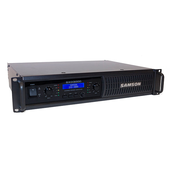 Samson SXD3000 900 Watt Stereo Power Amplifier Speaker Amp With DSP (SXD-3000 SXD 3000) * Call for Status Check