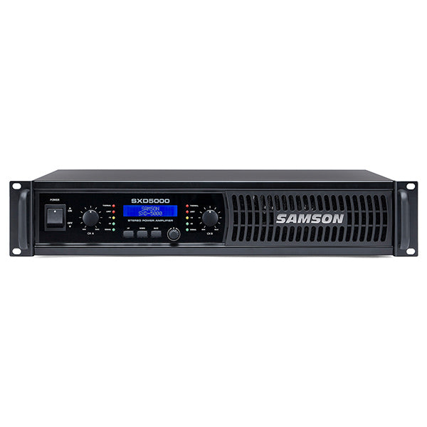 Samson SXD5000 1500 Watt Stereo Power Amplifier Speaker Amp with DSP (SXD-5000 SXD 5000) *Call for Status Check