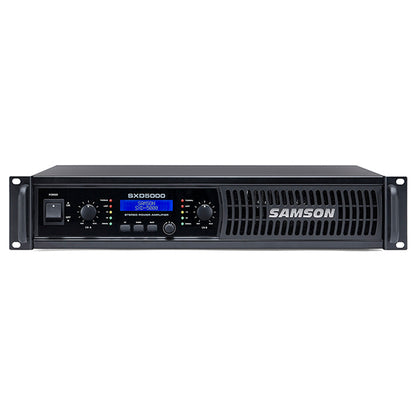 Samson SXD5000 1500 Watt Stereo Power Amplifier Speaker Amp with DSP (SXD-5000 SXD 5000) *Call for Status Check