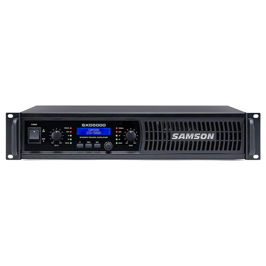 Samson SXD5000 1500 Watt Stereo Power Amplifier Speaker Amp with DSP (SXD-5000 SXD 5000) *Call for Status Check