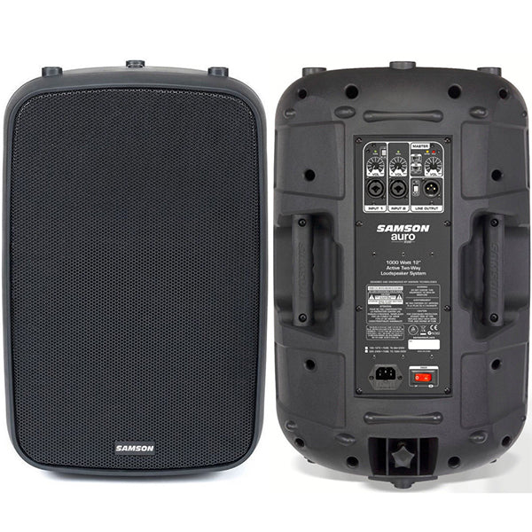 Samson Auro X12D 1000W 12" Active Loudspeaker Power Speaker (Auro X12) *Call for Status Check