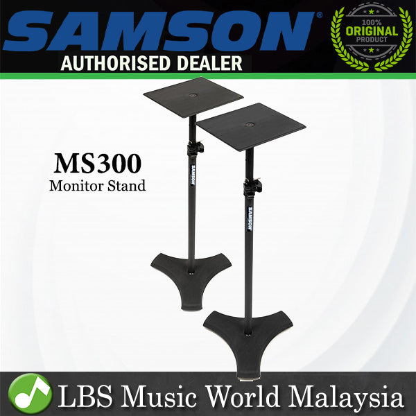 Samson MS300 Studio Monitor Stand Pair (MS 300)