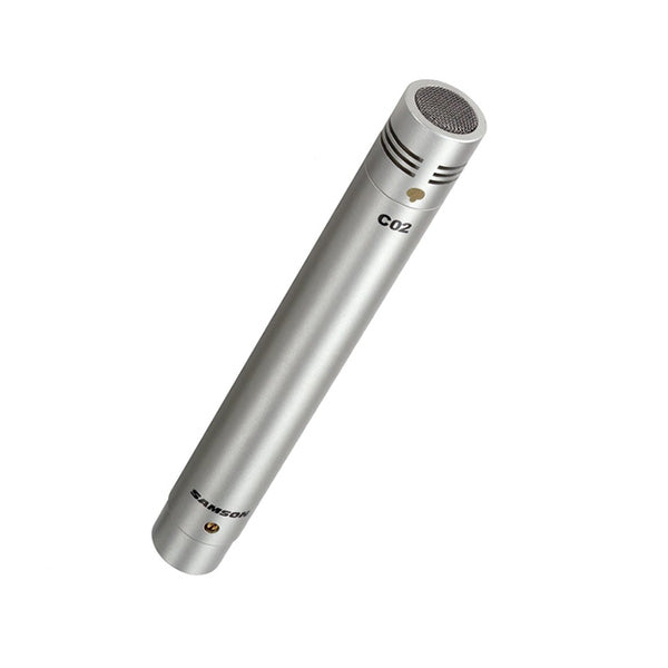 Samson C02 Stereo Small Diaphragm Cardioid Condenser Microphone - Each (C-02 Mic)