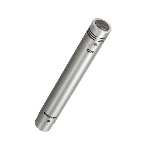 Samson C02 Stereo Small Diaphragm Cardioid Condenser Microphone - Each (C-02 Mic)