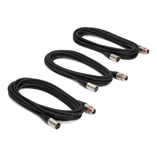 Samson MC18 Microphone Cable 3 Pack (MC 18)