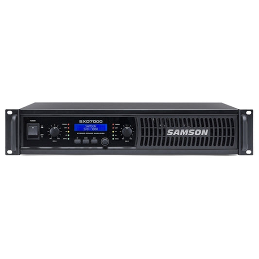Samson SXD7000 2000 Watt Stereo Power Amplifier Speaker Amp with DSP (SXD-7000 SXD 7000) *Call for Status Check