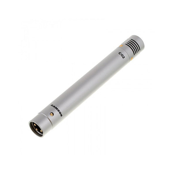 Samson C02 Stereo Small Diaphragm Cardioid Condenser Microphone - Each (C-02 Mic)