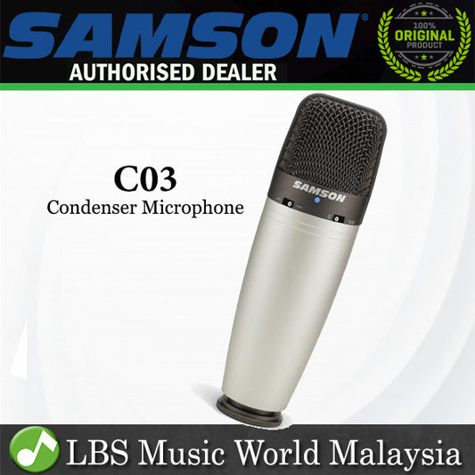 Samson C03 Multi Pattern Condenser Microphone (C 03)