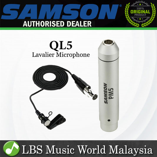[Discontinued] Samson QL5 Cardioid Condenser Lavalier Microphone (QL 5) *Call for Status Check