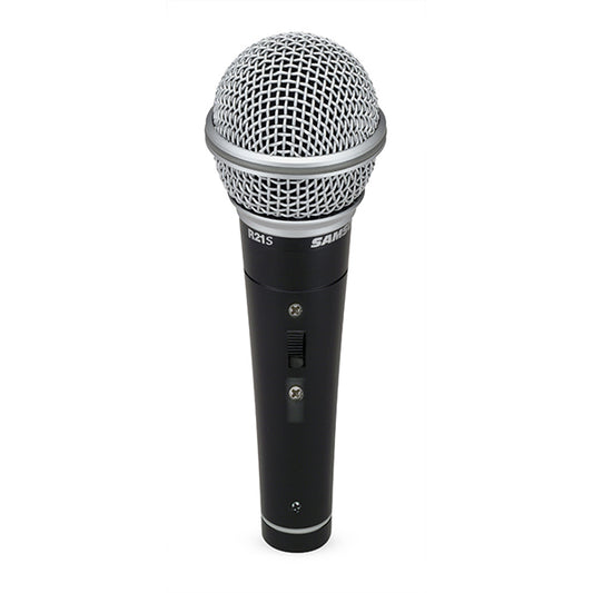 Samson R21S Dynamic Microphone Mic Cable and Mic Clip with Switch (R21 S) *Call for Status Check