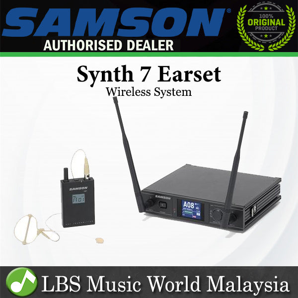 Samson Synth 7 Earset Professional UHF Wireless System (Synth7Earset) *Call for Status Check