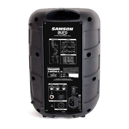 Samson Auro D208 200W 2 Way Active Loudspeaker PA Power Speaker (D 208)