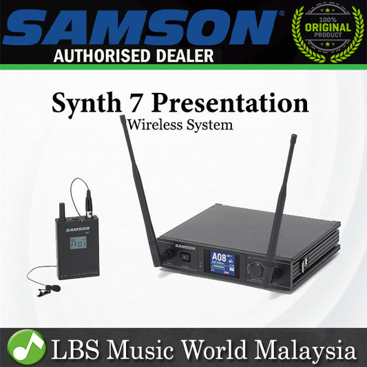 [Discontinued] Samson Synth 7 Presentation Professional UHF Wireless System (Synth7Presentation) *Call for Status Check