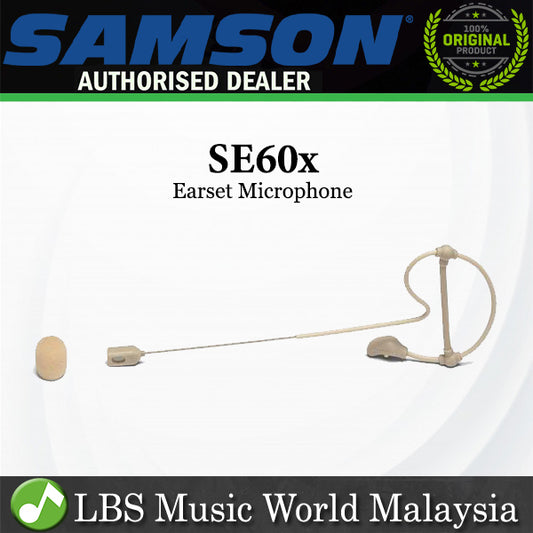 Samson SE60x Unidirectional Earset Microphone with Miniature Condenser Capsule (SE 60x)