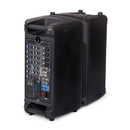 Samson Expedition XP800 8 Channel Mixer 800W 2 Way Speaker Portable PA System with Bluetooth (ExpeditionXP 800)
