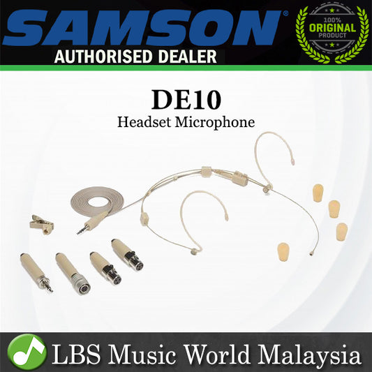 Samson DE10 Headset Microphone with Miniature Condenser Capsule (DE 10) *Call for Status Check