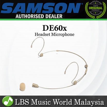 Samson DE60x Unidirectional Headset Microphone with Miniature Condenser Capsule (DE 60x)