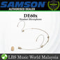 Samson DE60x Unidirectional Headset Microphone with Miniature Condenser Capsule (DE 60x)