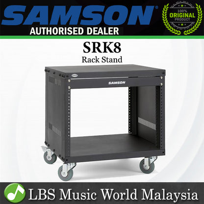 Samson SRK8 Universal Equipment Rack Stand 8 Space (SRK 8)