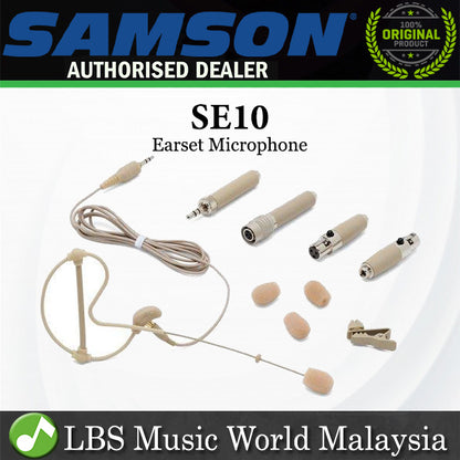 Samson SE10 Earset Microphone with Miniature Condenser Capsule (SE 10)
