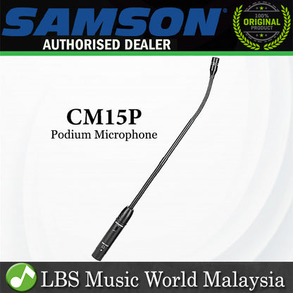Samson CM15P 15" Mini Gooseneck Podium Microphone (CM 15P)