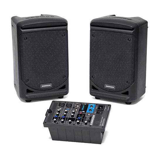 Samson Expedition XP300B 300W 6 Channel Portable PA System with Bluetooth (ExpeditionXP300B)