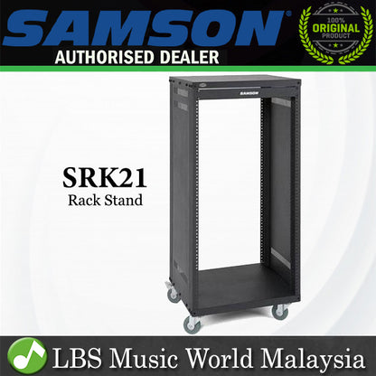 Samson SRK21 Universal Equipment Rack Stand 21 Space (SRK 21)