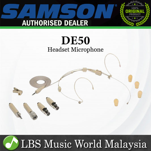 Samson DE50 Headset Microphone with Micro Miniature Condenser Capsule (DE 50) *Call for Status Check