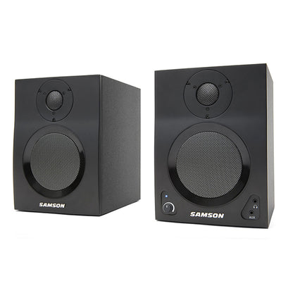 Samson MediaOne BT4 4" Woofer Active Studio Monitor with Bluetooth Stereo Pair (MediaOneBT4) *Call for Status Check