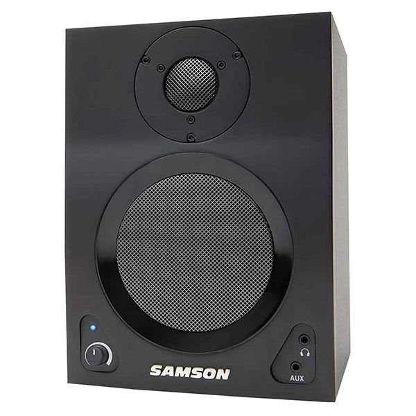 Samson MediaOne BT4 4" Woofer Active Studio Monitor with Bluetooth Stereo Pair (MediaOneBT4) *Call for Status Check
