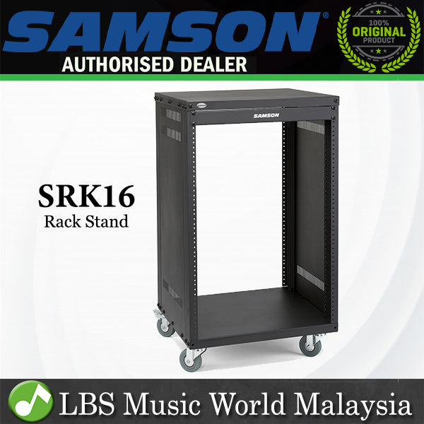Samson SRK16 Universal Equipment Rack Stand 16 Space (SRK 16)
