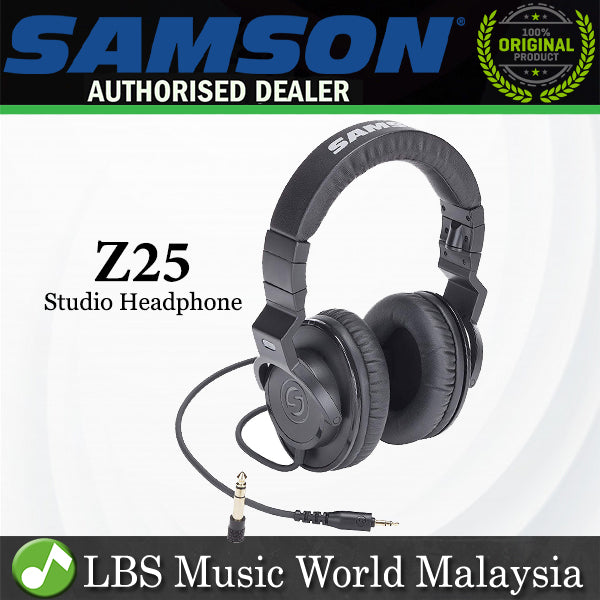 [Discontinued] Samson Z25 Closed back Studio Headphone (Z 25) *Call for Status Check